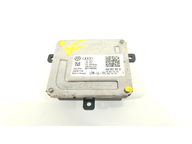 Recambio de centralita faros xenon para audi a4 b8 (8k2) 2.0 tdi referencia OEM IAM 4G0907397D  