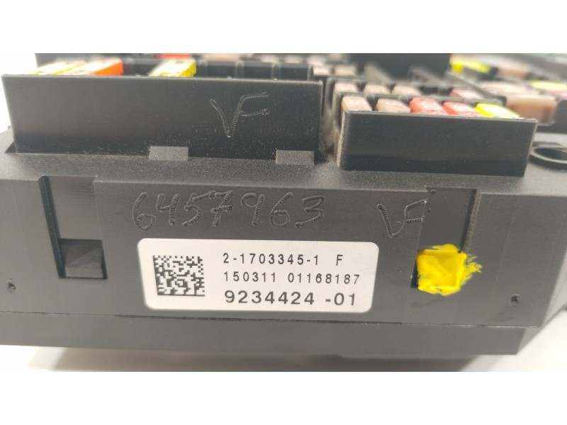 Recambio de caja reles / fusibles para bmw 5 (f10) 530 d xdrive referencia OEM IAM 9234424  61149234424