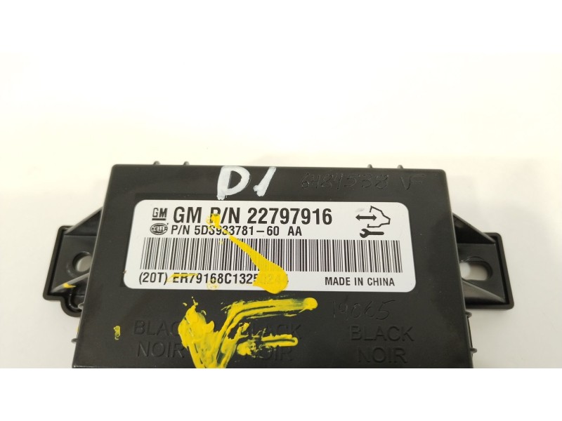 Recambio de modulo electronico para opel ampera (r12) ev 150 referencia OEM IAM 22797916  5DS933781