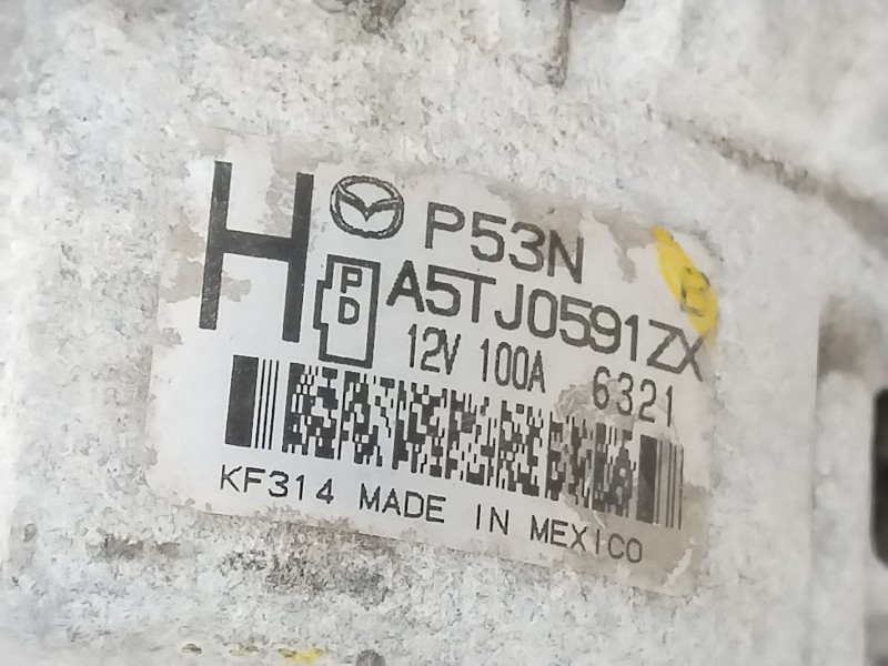 Recambio de alternador para mazda 2 lim. () black tech edition referencia OEM IAM A5TJ0591ZX  