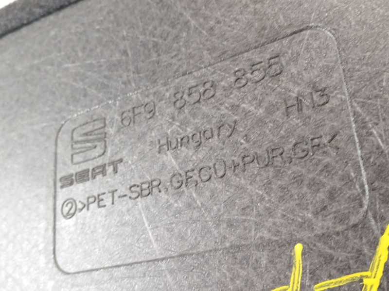 Recambio de bandeja trasera para seat arona (kj7, kjp) 1.0 tsi referencia OEM IAM 6F9858855  