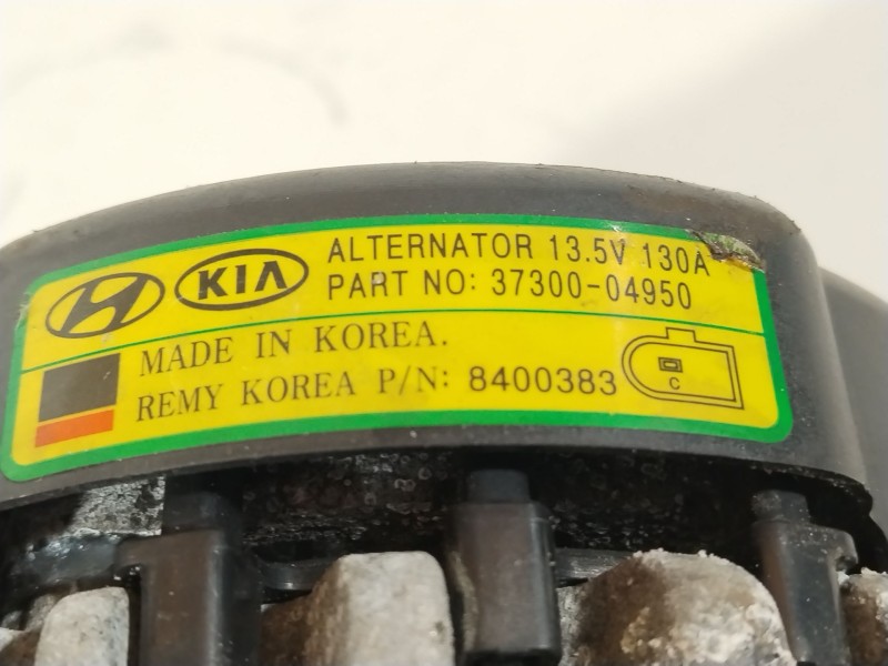 Recambio de alternador para kia ceed (cd) 1.0 t-gdi referencia OEM IAM 3730004950  
