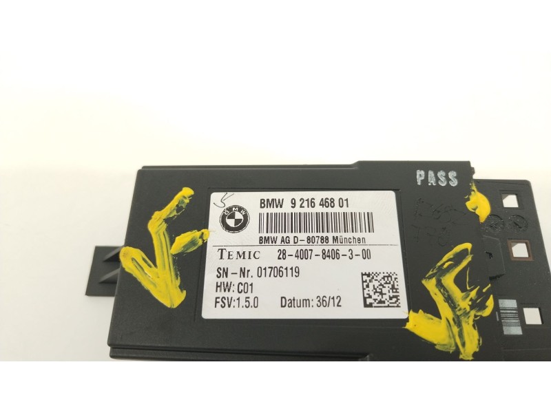 Recambio de modulo electronico para bmw 1 (f21) 116 i referencia OEM IAM 9216468  