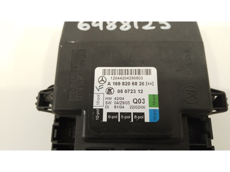 Recambio de modulo electronico para mercedes-benz clase b (w245) 200 (245.233) referencia OEM IAM A1698206826  05072312