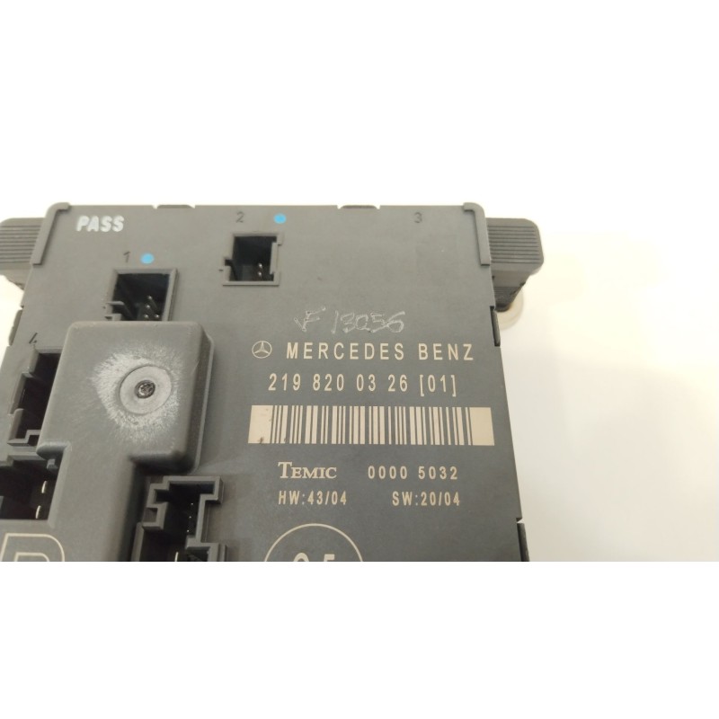 Recambio de modulo electronico para mercedes-benz clase cls (w219) 320 cdi (219.322) referencia OEM IAM 2198200326  00005032