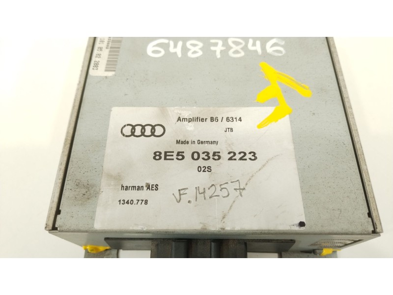 Recambio de amplificador para audi a4 b6 (8e2) 1.9 tdi referencia OEM IAM 8E5035223  