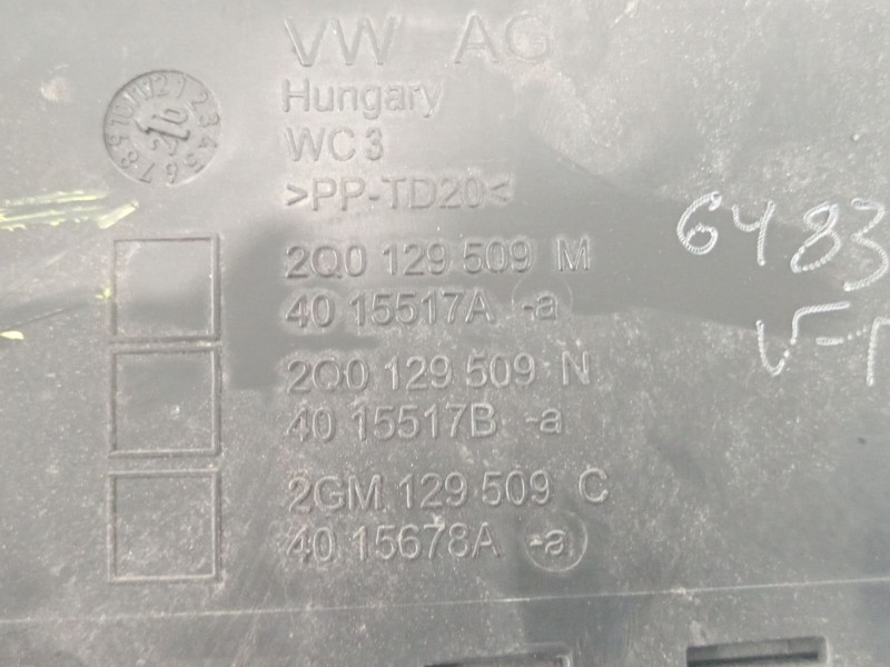 Recambio de tubo para seat arona (kj7, kjp) 1.0 tsi referencia OEM IAM 2Q0129509  