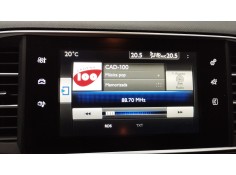 Recambio de pantalla multifuncion para peugeot 308 access referencia OEM IAM 9808284180  351300069 2