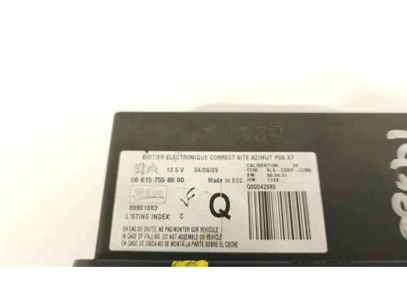 Recambio de modulo electronico para citroën c5 iii (rd_) 2.0 hdi 140 referencia OEM IAM 9681575580  