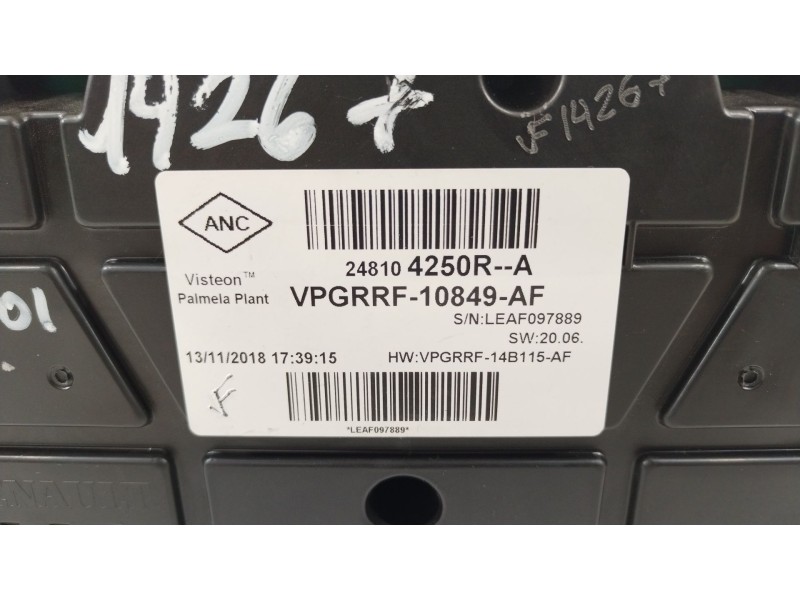 Recambio de cuadro instrumentos para volvo s40 i (644) 1.9 di referencia OEM IAM 248104250R  VPGRRF10849AF