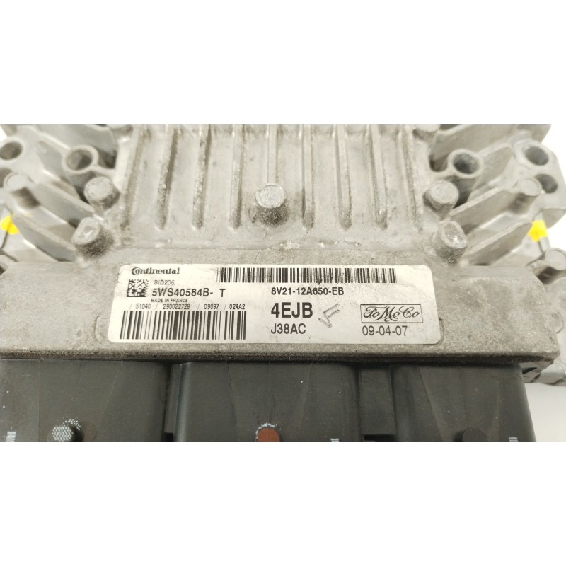 Recambio de centralita motor uce para ford fiesta vi (cb1, ccn) 1.4 tdci referencia OEM IAM 8V2112A650EB  5WS40584B