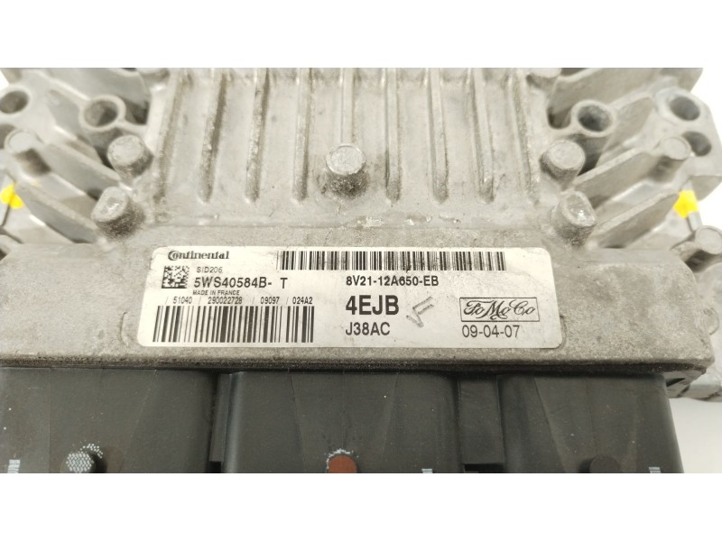 Recambio de centralita motor uce para ford fiesta vi (cb1, ccn) 1.4 tdci referencia OEM IAM 8V2112A650EB  5WS40584B