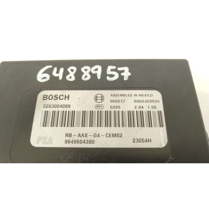 Recambio de modulo electronico para citroën c5 ii (rc_) 2.0 hdi (rcrhrh) referencia OEM IAM 9649604380  0263004089