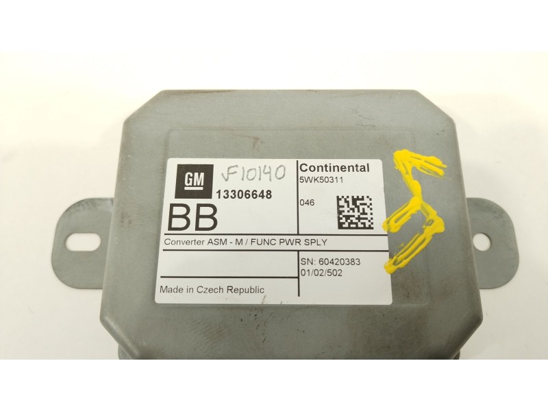 Recambio de modulo electronico para opel adam unlimited ecoflex referencia OEM IAM 13306648  5WK50311