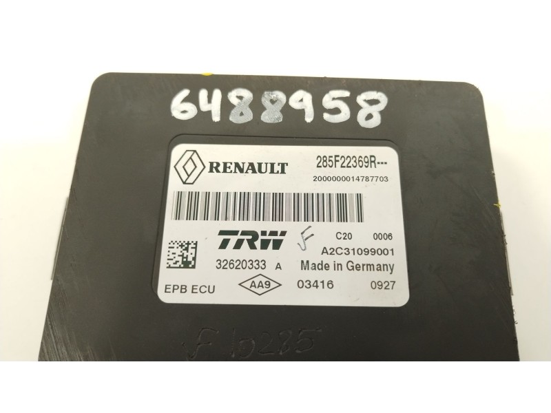 Recambio de modulo electronico para renault scenic iii expression referencia OEM IAM 285F22369R  