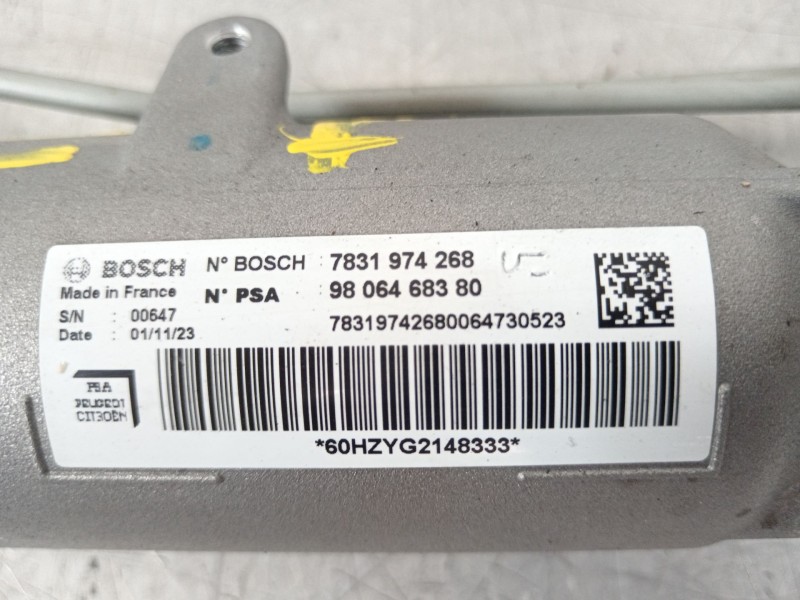 Recambio de cremallera direccion para peugeot traveller autobús (v_) 2.0 bluehdi 145 referencia OEM IAM 9806468380  7831974268