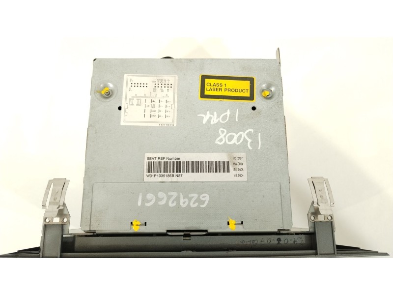 Recambio de sistema audio / radio cd para seat leon (1p1) comfort limited referencia OEM IAM 1P1035186B  
