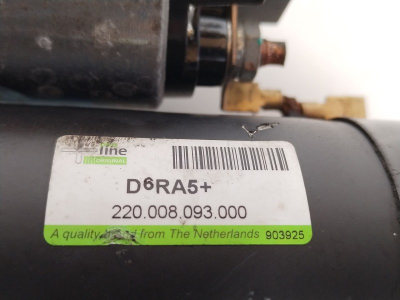 Recambio de motor arranque para peugeot 207 urban referencia OEM IAM D6RA5+  9656317780