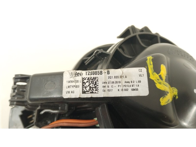 Recambio de ventilador calefaccion para skoda scala (nw1) 1.6 tdi referencia OEM IAM 2Q1820021A  5Q0907521C