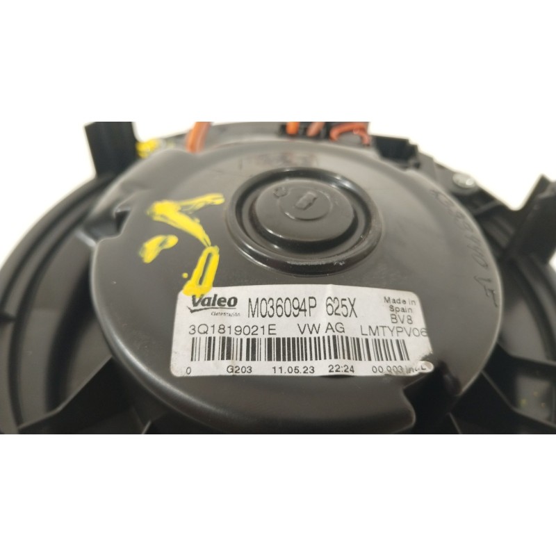 Recambio de ventilador calefaccion para cupra leon (kl1, ku1, kug) 1.5 etsi referencia OEM IAM 3Q1819021E  5WA907521