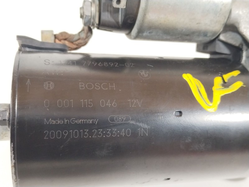 Recambio de motor arranque para bmw x6 (e71) 3.5d referencia OEM IAM 12417796892  001115046