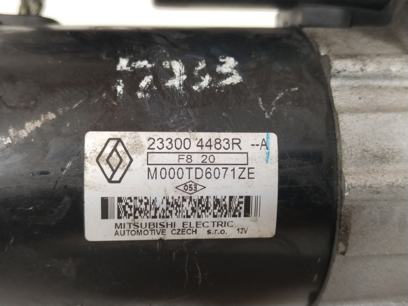 Recambio de motor arranque para nissan qashqai (j11) referencia OEM IAM 233004483R  M000TD6071ZE