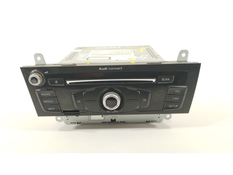 Recambio de sistema audio / radio cd para audi a4 ber. (b8) basis referencia OEM IAM 8R1035186N  CQJA12F4AE