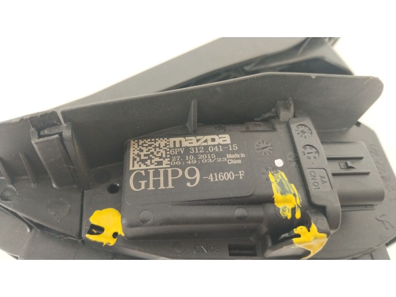 Recambio de potenciometro pedal para mazda 2 lim. () black tech edition referencia OEM IAM GHP941600F  6PV312041