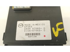 Recambio de modulo electronico para mazda 2 lim. () black tech edition referencia OEM IAM DA8A67560  D10A67562 2