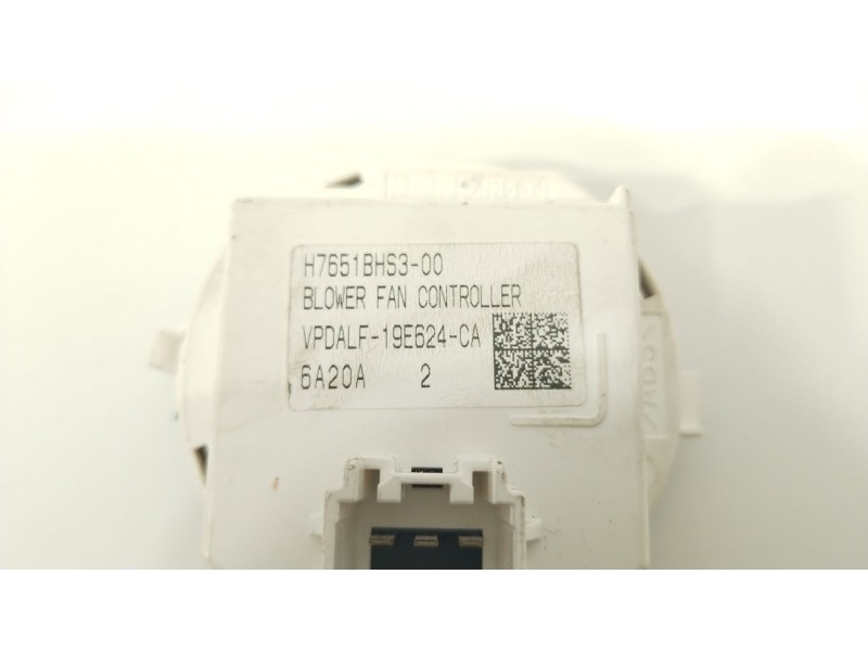 Recambio de resistencia calefaccion para mazda 2 lim. () black tech edition referencia OEM IAM H7651BHS3  VPDALF19E624CA