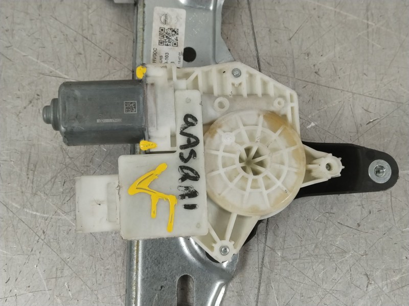 Recambio de elevalunas trasero izquierdo para nissan qashqai (j11) 1.6 dci turbodiesel cat referencia OEM IAM 82701HV00C  E06029