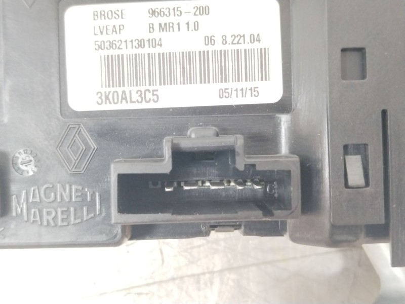 Recambio de elevalunas delantero izquierdo para renault scenic iii expression referencia OEM IAM 807311050R  