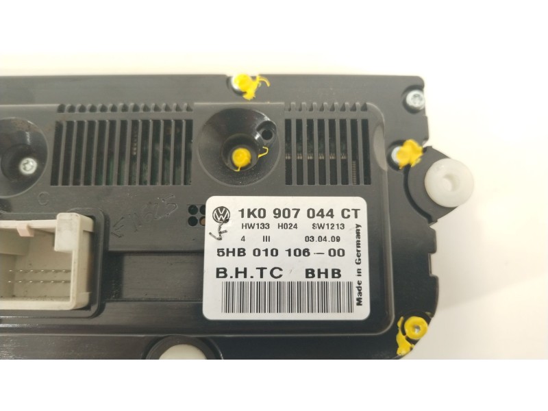 Recambio de mando climatizador para volkswagen golf v variant (1k5) highline referencia OEM IAM 1K0907044CT  