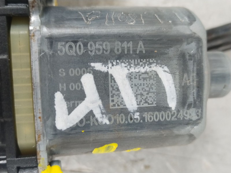 Recambio de elevalunas trasero izquierdo para seat leon (5f1) fr referencia OEM IAM 5F4839461C  5Q0959811A