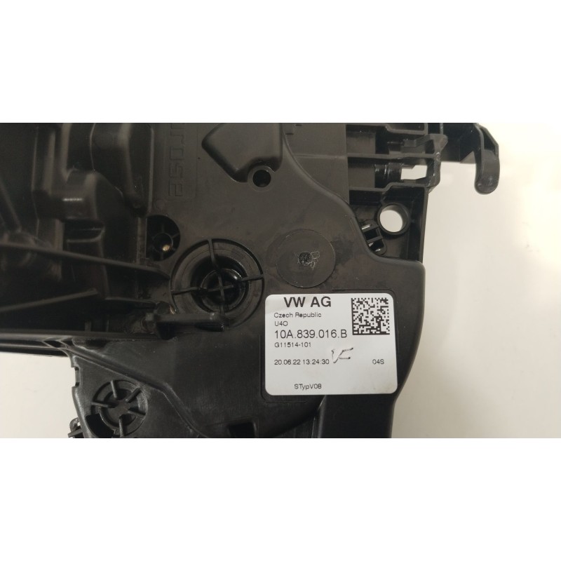 Recambio de cerradura puerta trasera derecha para seat ibiza v (kj1, kjg) 1.0 tsi referencia OEM IAM 10A839016B  