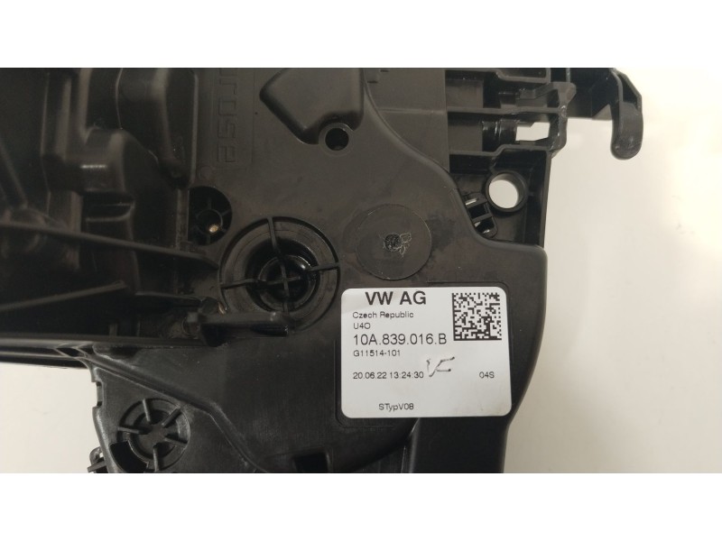 Recambio de cerradura puerta trasera derecha para seat ibiza v (kj1, kjg) 1.0 tsi referencia OEM IAM 10A839016B  
