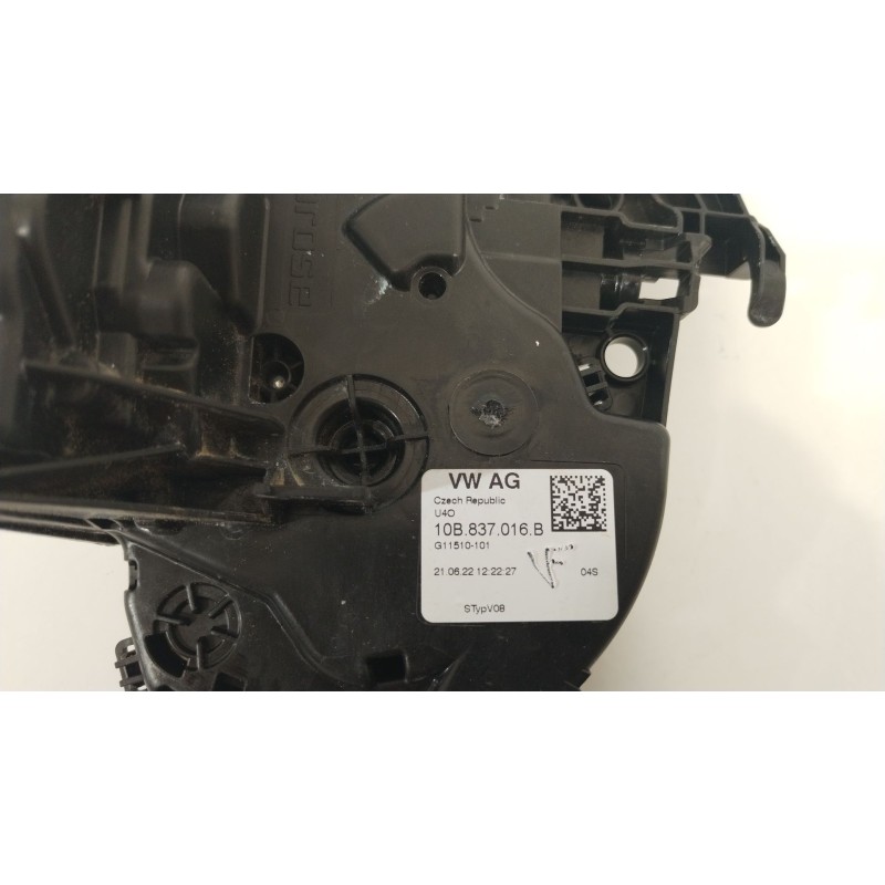 Recambio de cerradura puerta delantera derecha para seat ibiza v (kj1, kjg) 1.0 tsi referencia OEM IAM 10B837016B  