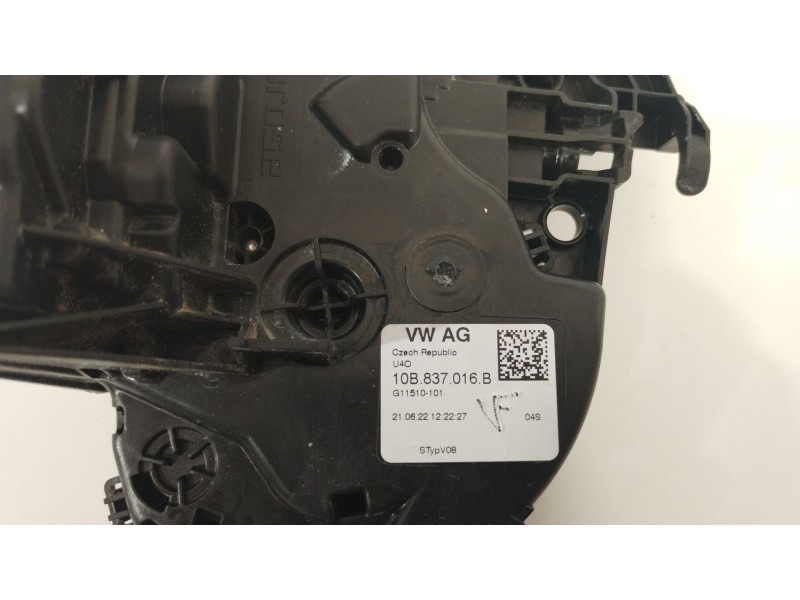 Recambio de cerradura puerta delantera derecha para seat ibiza v (kj1, kjg) 1.0 tsi referencia OEM IAM 10B837016B  