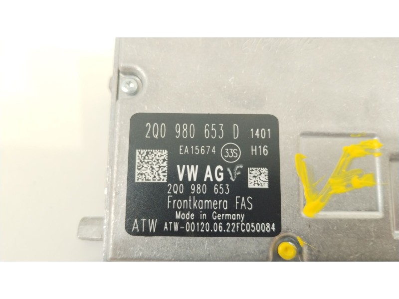 Recambio de camara para seat ibiza v (kj1, kjg) 1.0 tsi referencia OEM IAM 2Q0980653D  