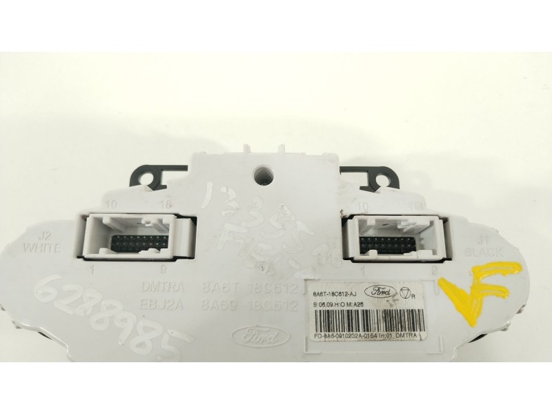 Recambio de mando climatizador para ford fiesta vi (cb1, ccn) 1.4 tdci referencia OEM IAM 8A6T18C612AJ  