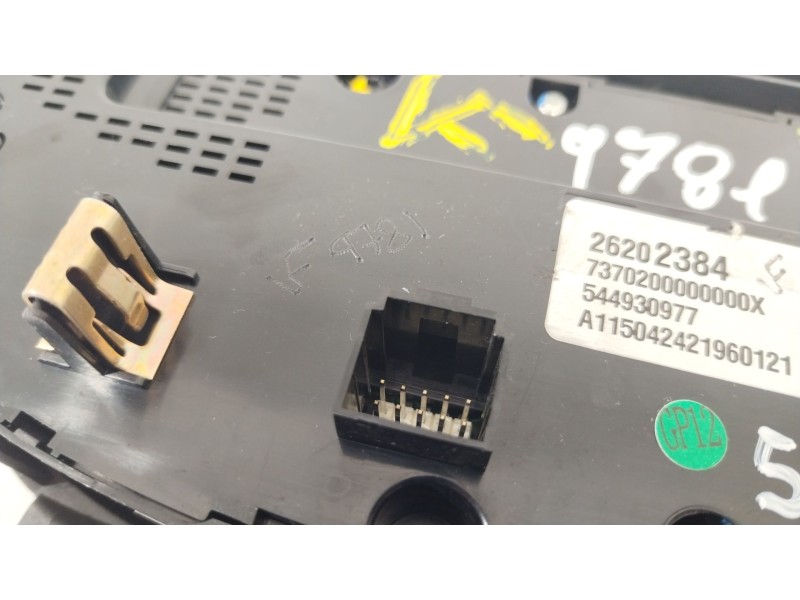 Recambio de mando climatizador para opel insignia berlina excellence referencia OEM IAM 13273095  544930977