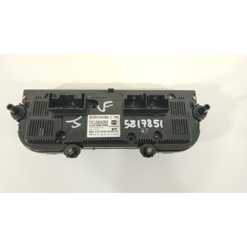 Recambio de mando climatizador para seat leon st (5f8) x-perience titan desert 4drive referencia OEM IAM 5F0907044BK  