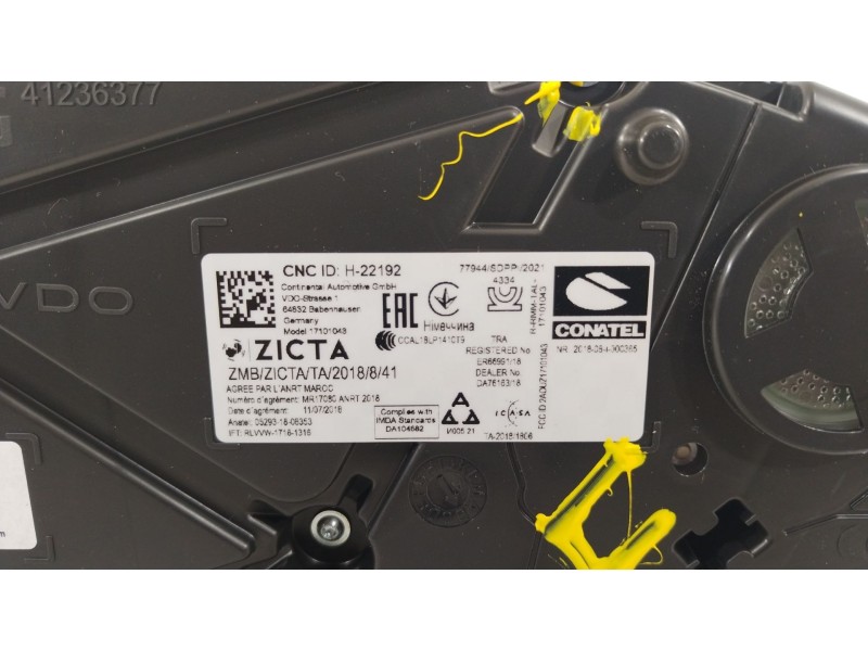 Recambio de cuadro instrumentos para seat ibiza v (kj1, kjg) 1.0 tsi referencia OEM IAM 6F0920740D  