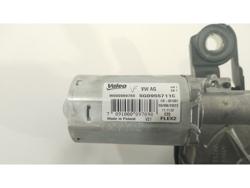 Recambio de motor limpia trasero para seat ibiza v (kj1, kjg) 1.0 tsi referencia OEM IAM 5G0955711C  