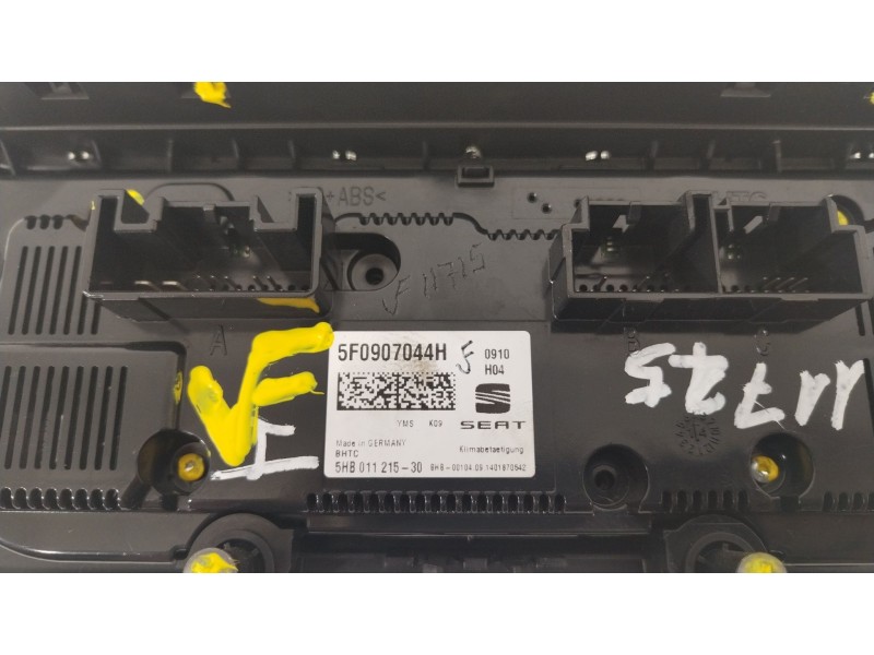 Recambio de mando climatizador para seat leon sc (5f5) fr referencia OEM IAM 5F0907044H  