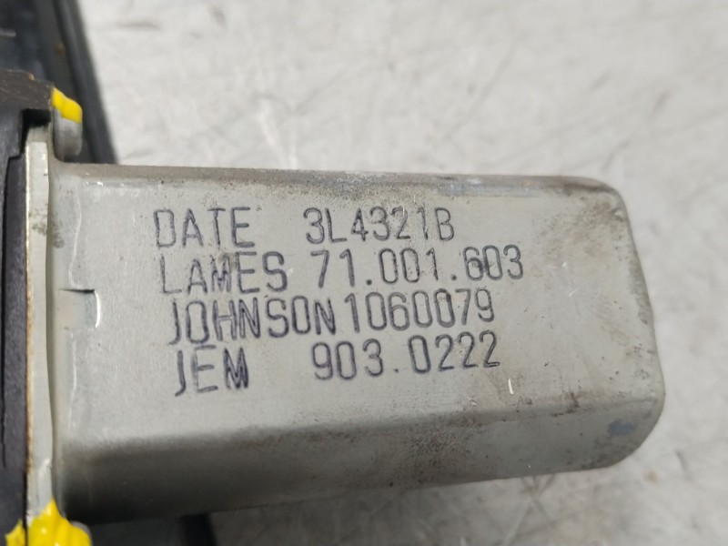 Recambio de elevalunas trasero derecho para bmw serie 3 berlina (e90) 318d referencia OEM IAM 707588414  71001603