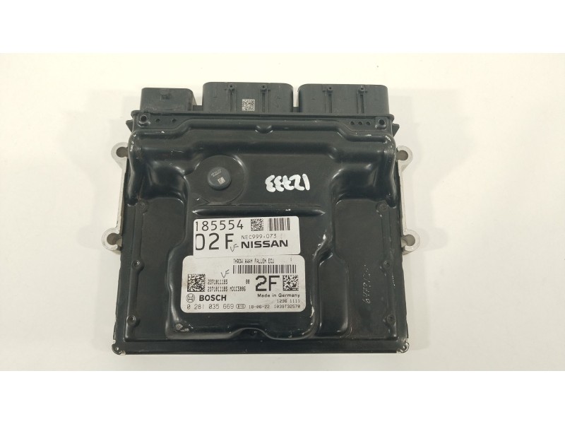 Recambio de centralita motor uce para nissan qashqai (j11) referencia OEM IAM 237101118S 0281035669 NEC999-073