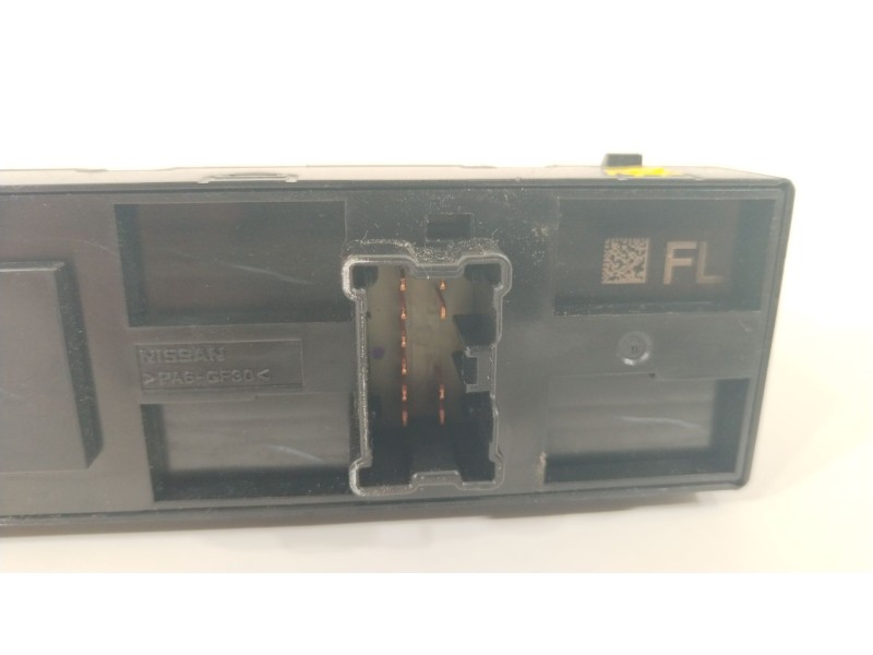 Recambio de mando elevalunas delantero izquierdo para nissan qashqai (j11) referencia OEM IAM 25401HV00B  