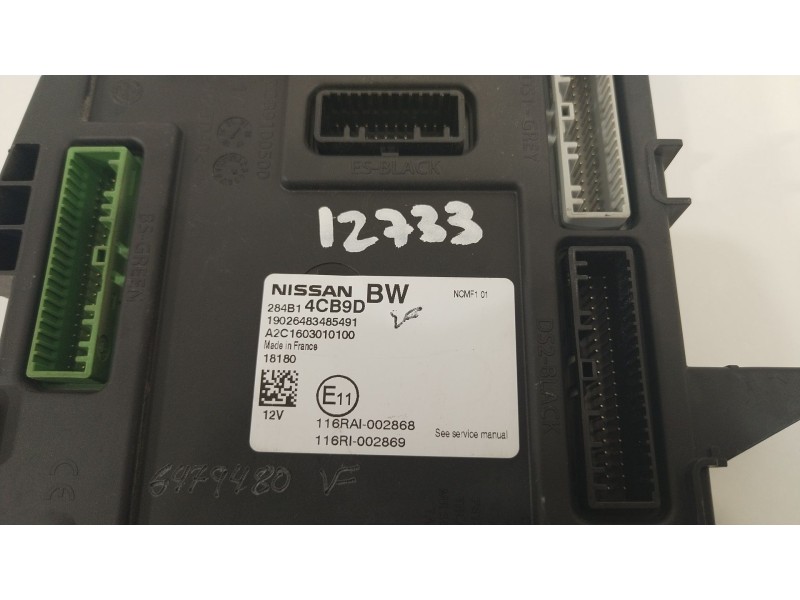 Recambio de modulo electronico para nissan qashqai (j11) referencia OEM IAM 284B14CB9D  