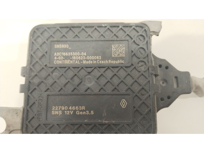 Recambio de sonda lambda para nissan qashqai (j11) referencia OEM IAM 227904663R  